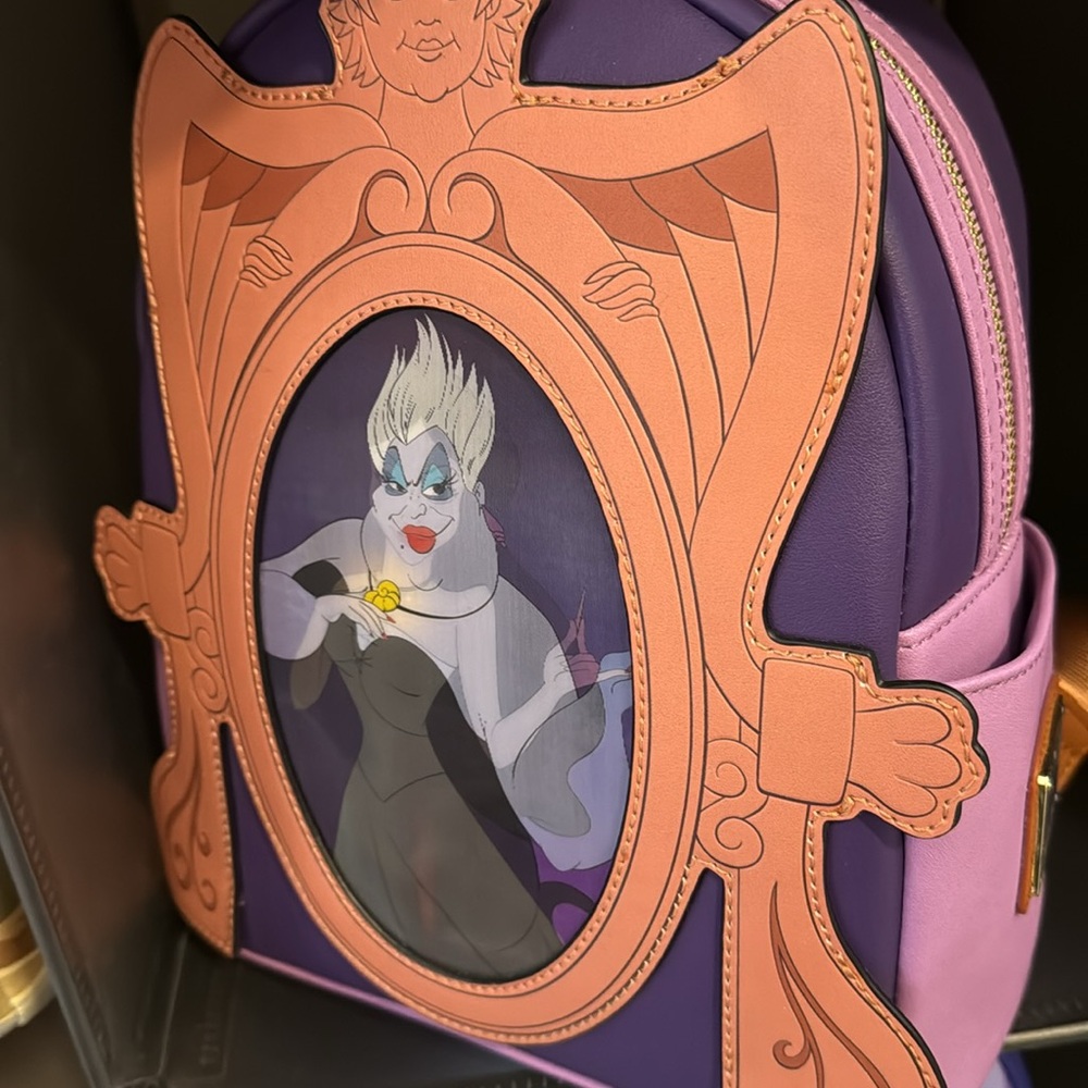 Ursula Lenticular Mirror Loungefly htf - Picture 2 of 3